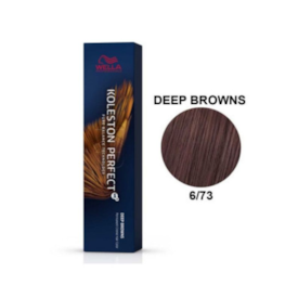 Koleston Perfect Me+ Deep Browns - 6/73 Louro Escuro Marrom Dourado