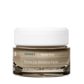 Segunda imagem do produto Korres - Black Pine Antiaging Sleeping - Creme Facial Noturno 40ml