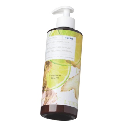 Segunda imagem do produto Korres - Gengibre e Limão - Creme Hidratante Corporal 350ml
