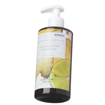 Segunda imagem do produto Korres Gengibre e Limão - Sabonete Líquido 250ml