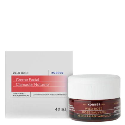 Segunda imagem do produto Korres - Wild Rose Rose Sauvage - Creme Facial Uniformizador 40ml