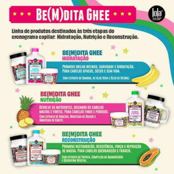 Segunda imagem do produto Lola - Bemdita Ghee Nutricao Abacaxi 100g