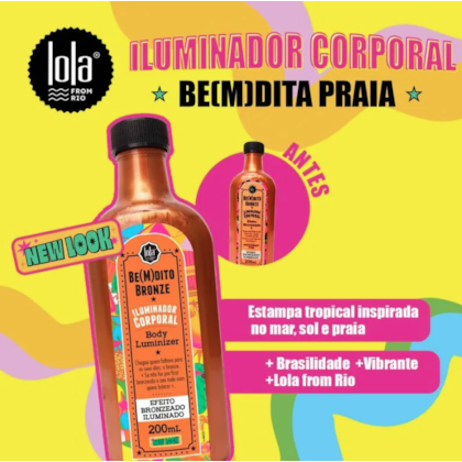 Segunda imagem do produto Lola - Bemdito Bronze Iluminador 200mL