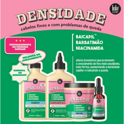 Segunda imagem do produto Lola - Densidade Mascara 230g
