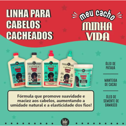Segunda imagem do produto Lola - Meu Cacho Minha Vida Creme Pentear 500g