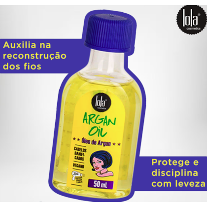 Segunda imagem do produto Lola - Óleo de Argan Oil 50 mL