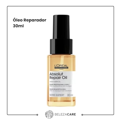 Segunda imagem do produto L'Oréal Professionnel - Absolut Repair Gold Quinoa 10in1 - Óleo Reparador 30ml