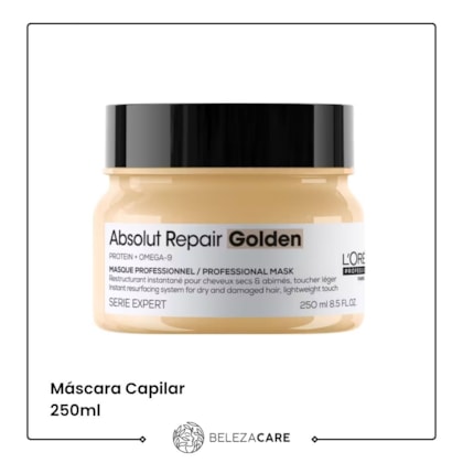 Segunda imagem do produto L'Oréal Professionnel -  Absolut Repair Golden - Máscara Capilar 250ml