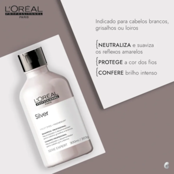 Segunda imagem do produto L'Oréal Professionnel Expert Silver - Shampoo 300ml