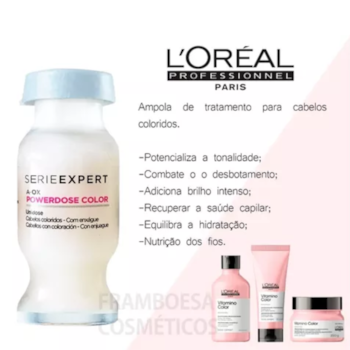 Segunda imagem do produto L'Oréal Professionnel - Expert Vitamino Color A.OX Powerdose - Ampola Capilar 10ml