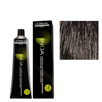L'Oréal Professionnel Inoa 60g - CASTANHO - Todas As Cores - 7,18 - Louro Cendré Moca