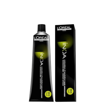L'Oréal Professionnel Inoa 60g - CASTANHO - Todas As Cores - 7,42 - Louro Acobreado Irisao