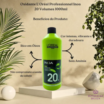 Segunda imagem do produto L'Oréal Professionnel - Inoa - Oxidante 20 Volumes 1 Litro
