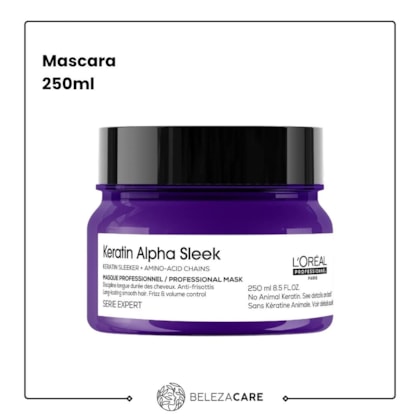 Segunda imagem do produto L'oréal Professionnel - Keratin Alpha Sleek - Mascara 250ml