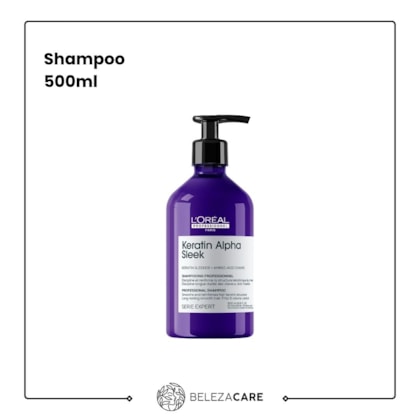 Segunda imagem do produto L'Oréal Professionnel - Keratin Alpha Sleek -Shampoo 500ml