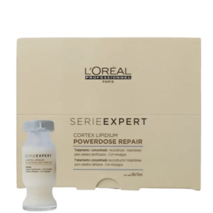L'Oréal Professionnel Powerdose Cortex Lipidium - Ampola Capilar 30x10ml