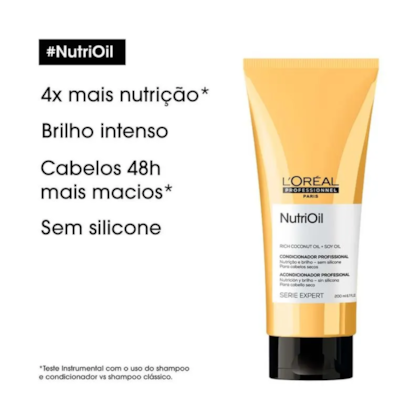 Segunda imagem do produto L'Oréal Professionnel - Serie Expert NutriOil - Condicionador 200ml
