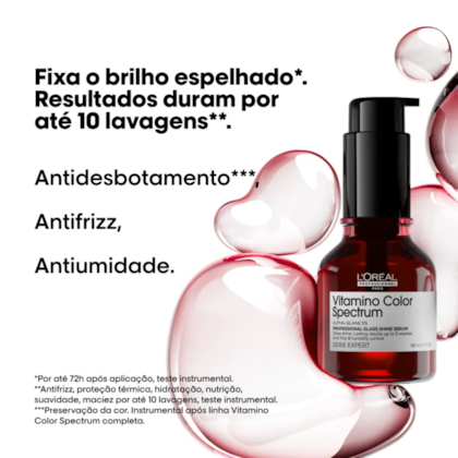 Segunda imagem do produto L'Oréal Professionnel Vitamino Color Spectrum Glass Shine - Sérum Capilar 50ml