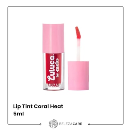 Segunda imagem do produto Luluca By Melu - Daily Lip Tint Coral Heat 5ml