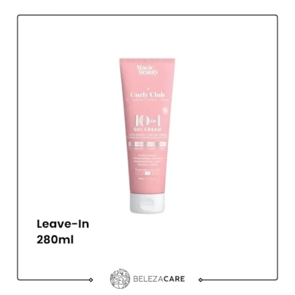 Segunda imagem do produto Magic Beauty - Curly Club - Gel Cream Leave-In 10 In 1 280ml