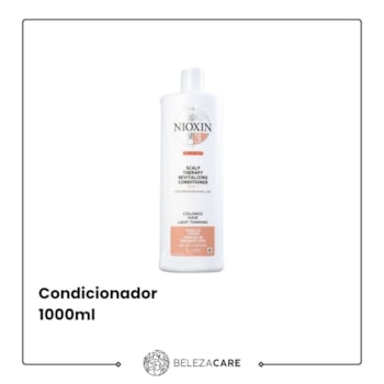 Segunda imagem do produto Nioxin - System 3 - Condicionador 1000ml