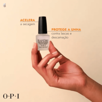 Segunda imagem do produto OPI - Top Coat - RapiDry - Secante para Esmalte 15ml