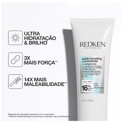 Segunda imagem do produto Redken - Acidic Bonding Concentrate 16% - Máscara Capilar 250ml