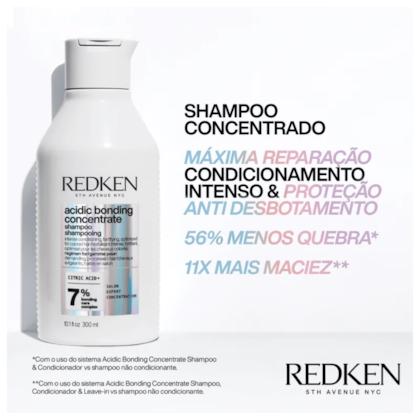 Segunda imagem do produto Redken - Acidic Bonding Concentrate - Shampoo 300ml
