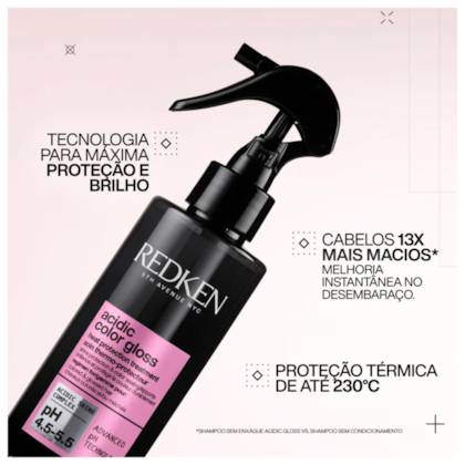 Segunda imagem do produto Redken Acidic Color Gloss Protector Térmico 190ml