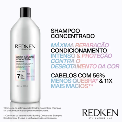 Segunda imagem do produto Redken Acidic Concentrate - Shampoo 1L