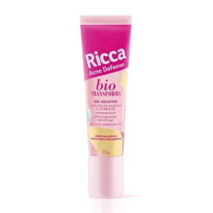 Segunda imagem do produto Ricca Acne Defense - Gel Secativo de Acne 15g