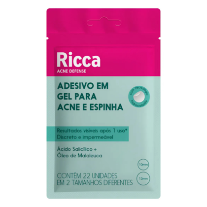 Segunda imagem do produto Ricca - Adesivo em Gel Para Acnes e Espinhas