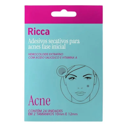 Ricca - Adesivos Secativos Para Acnes Fase Inicial