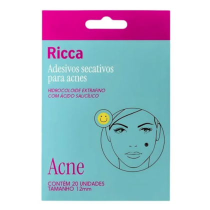 Ricca - Adesivos Secativos Para Acnes Smile