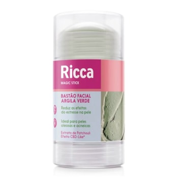 Ricca Bastão Facial - Argila Verde 30g