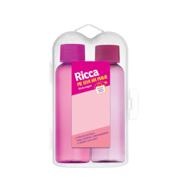 Ricca - Beauty Trip - Kit Viagem Case c/2 Frascos