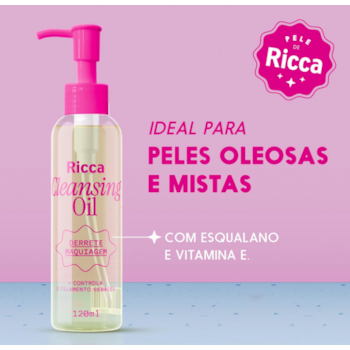 Segunda imagem do produto Ricca - Cleansing Oil Oleo De Limpeza Facial