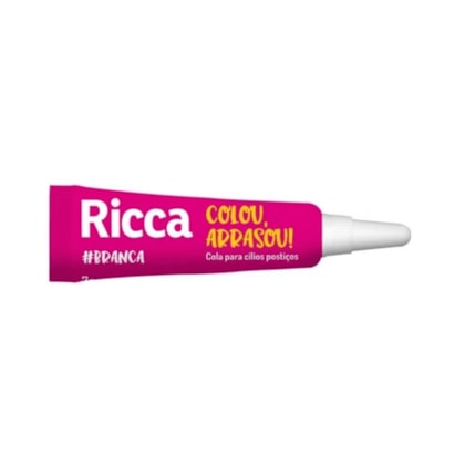 Ricca - Cola Para Cílios Postiços Branca 7g