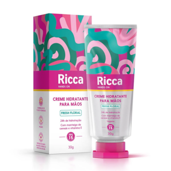 Segunda imagem do produto Ricca - Creme Hidratante Para Mãos Fresh Floral