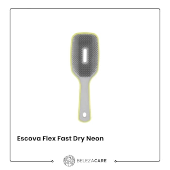 Segunda imagem do produto Ricca - Escova Flex Fast Dry Neon