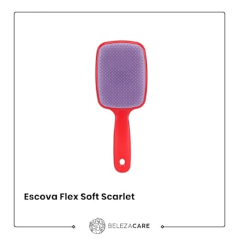 Segunda imagem do produto Ricca - Escova Flex Soft Scarlet