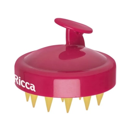 Ricca - Escova Massageadora de Couro Cabeludo Shampoo Brush