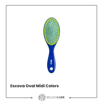 Segunda imagem do produto Ricca - Escova Oval Midi Colors