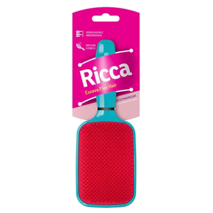 Segunda imagem do produto Ricca - Escova Raquete Flex Blue
