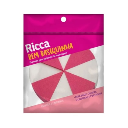 Ricca - Esponja Para Maquiagem Edge Fracionada