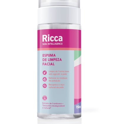 Segunda imagem do produto Ricca - Espuma Limpeza Facial 150ml