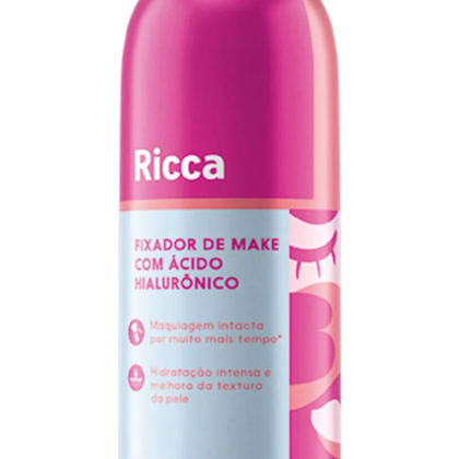 Segunda imagem do produto Ricca - Fixador De Make Com Ácido Hialurônico 150Ml