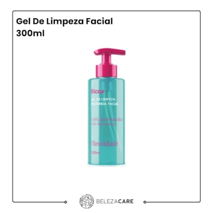 Segunda imagem do produto Ricca - Gel De Limpeza Profunda Facial 300ml