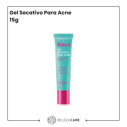 Segunda imagem do produto Ricca - Gel Secativo Para Acne 15g