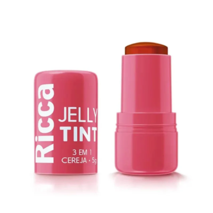 Segunda imagem do produto Ricca - Jelly Tint Cereja - Lip Tint 5g